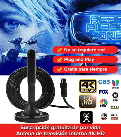 Antena digital HD TV