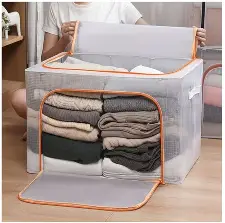 CAJA ORGANIZADORA DE ROPA PLEGABLE 66L
